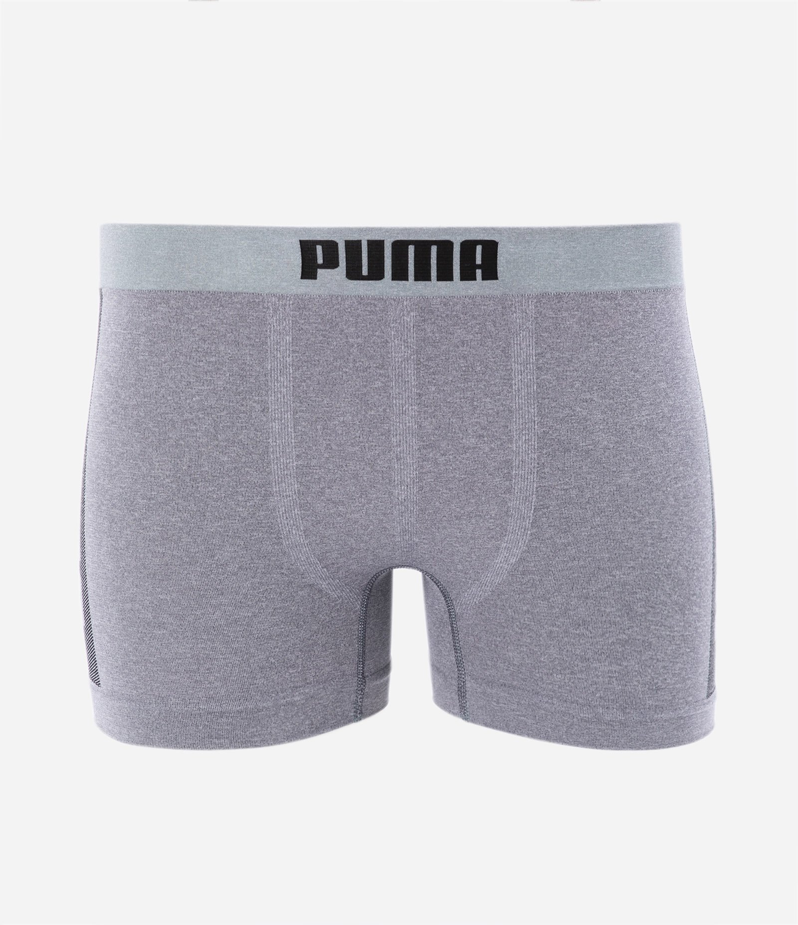 Cueca Boxer em Poliamida com Estampa Puma Cinza 1
