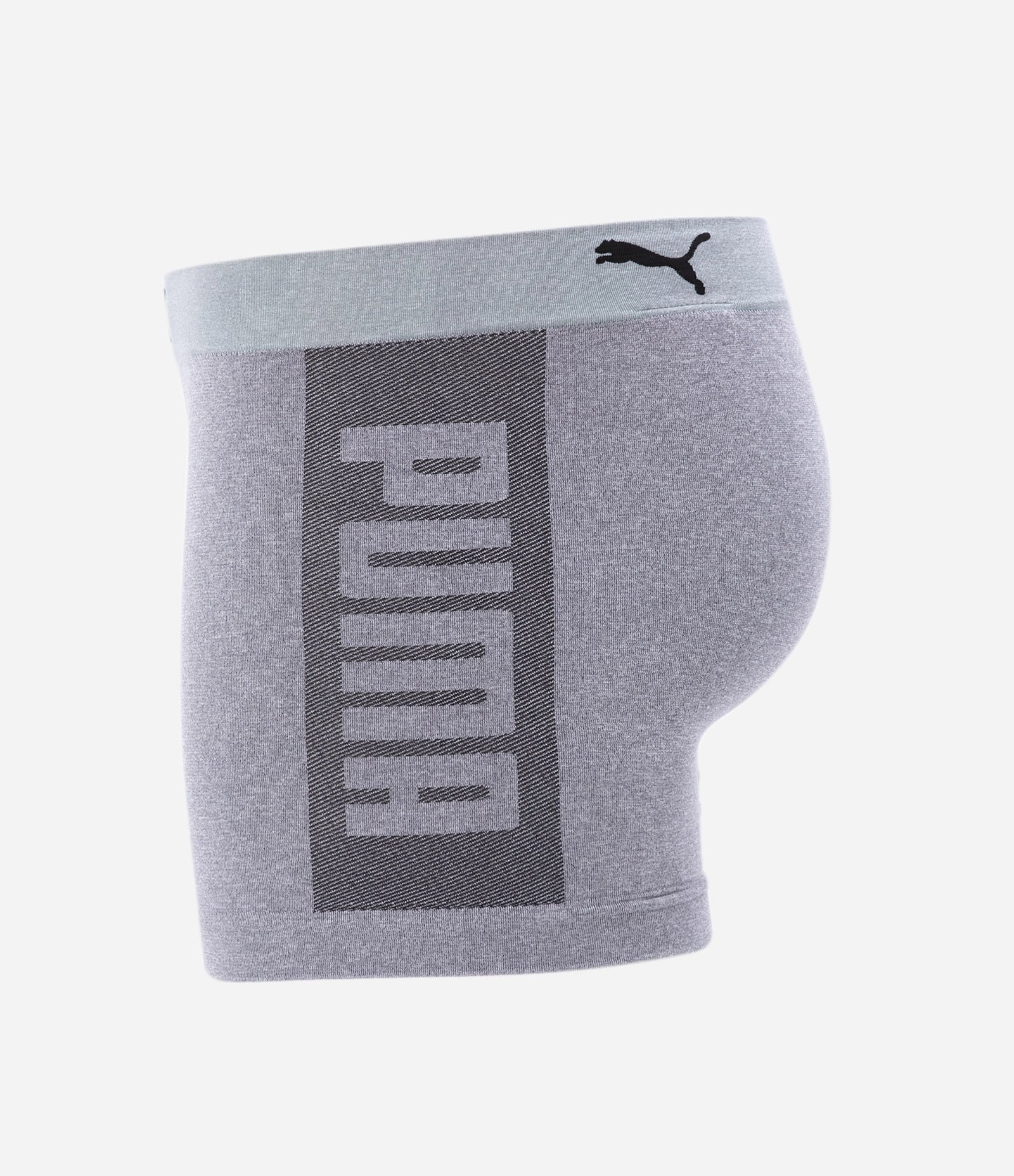 Cueca Boxer em Poliamida com Estampa Puma Cinza 3