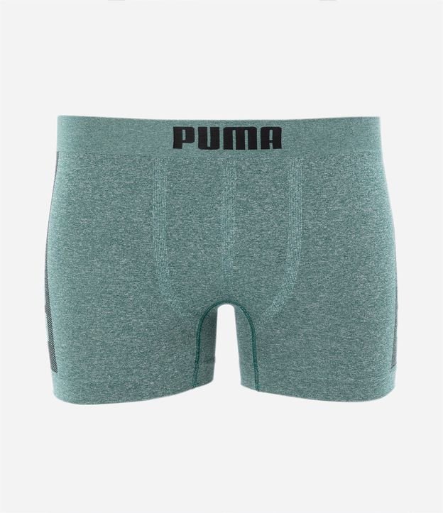 Cueca em Poliamida com Estampa Puma