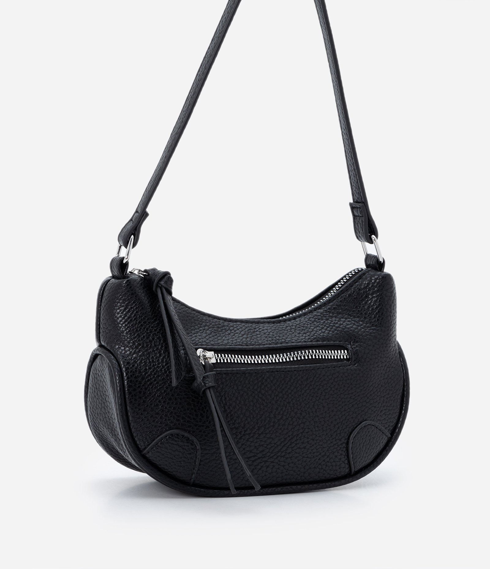 Bolsa Baguete Infantil em PU com Recortes e Bolsinho - Tam U 1