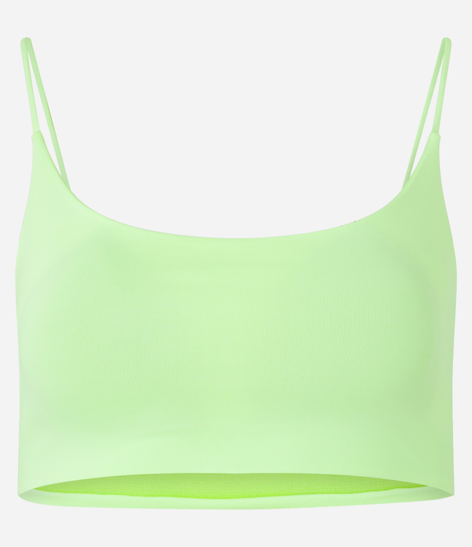 Top Esportivo em Poliamida com Alças Finas Verde Limão 5