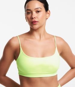 Top Esportivo em Poliamida com Alças Finas