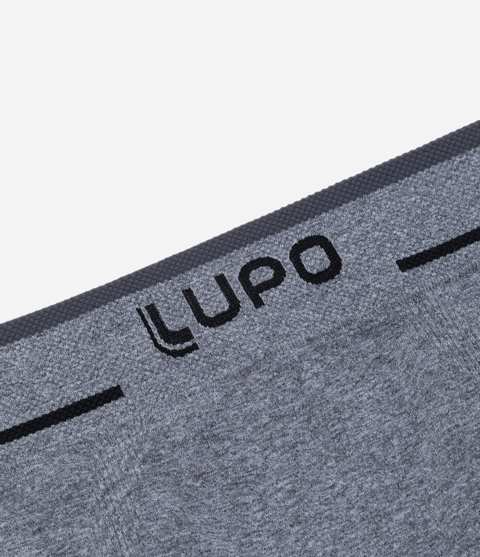 Cueca Slip em Microfibra Sem Costura com Lettering Lupo Cinza 2