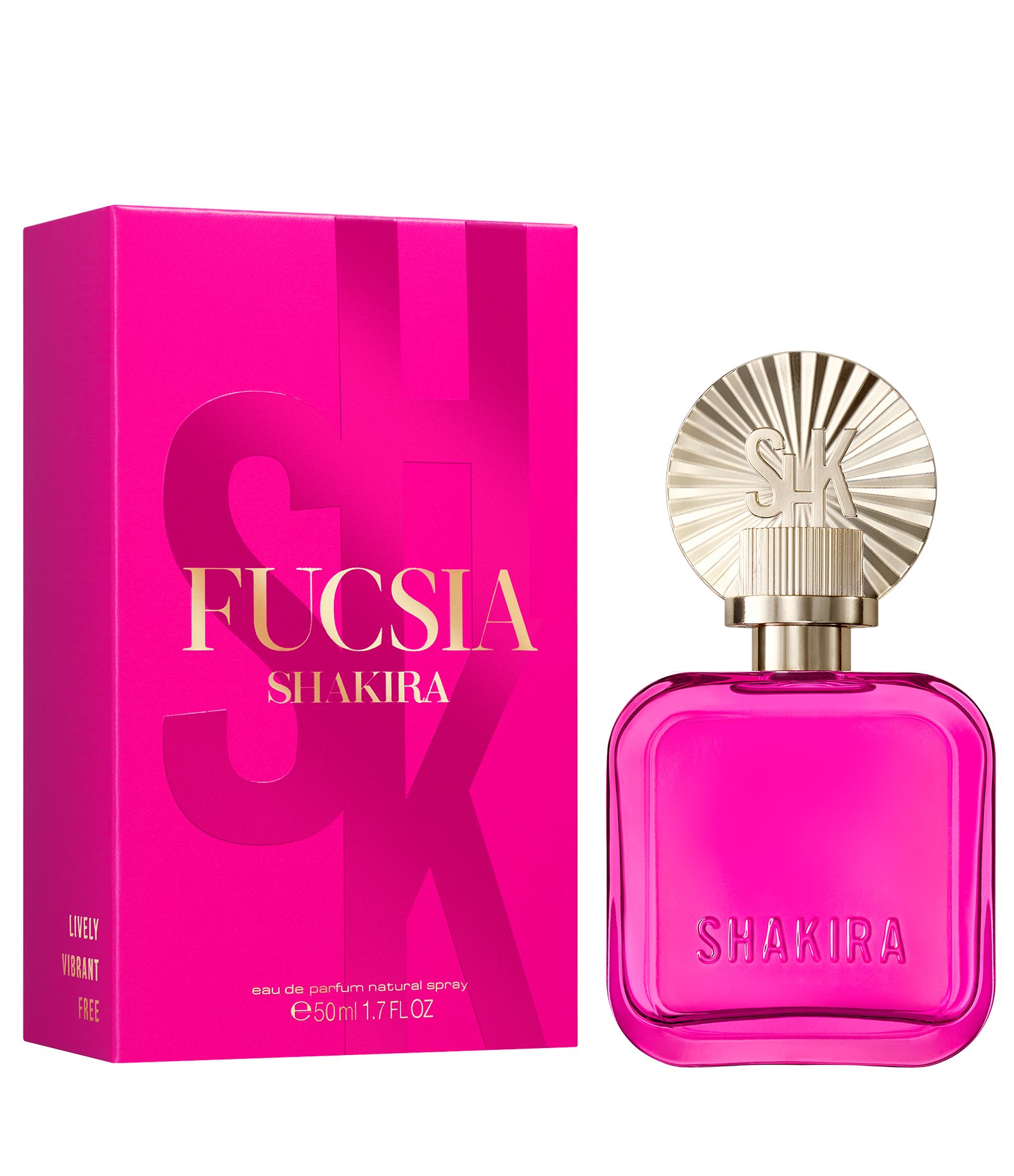 Perfume Shakira Fucsia Shakira Eau de Parfum 50ml 2