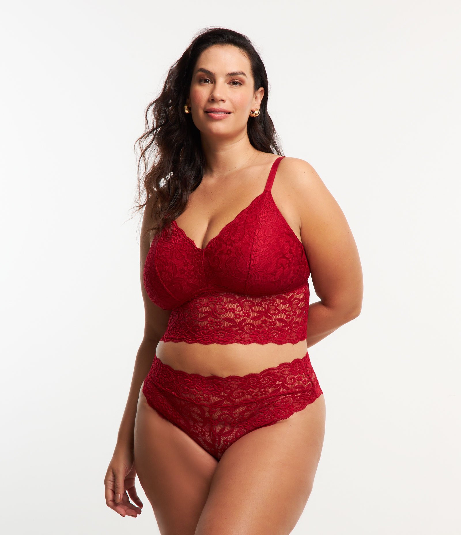 Calcinha Biquíni Fio Duplo em Renda Curve & Plus Size 2