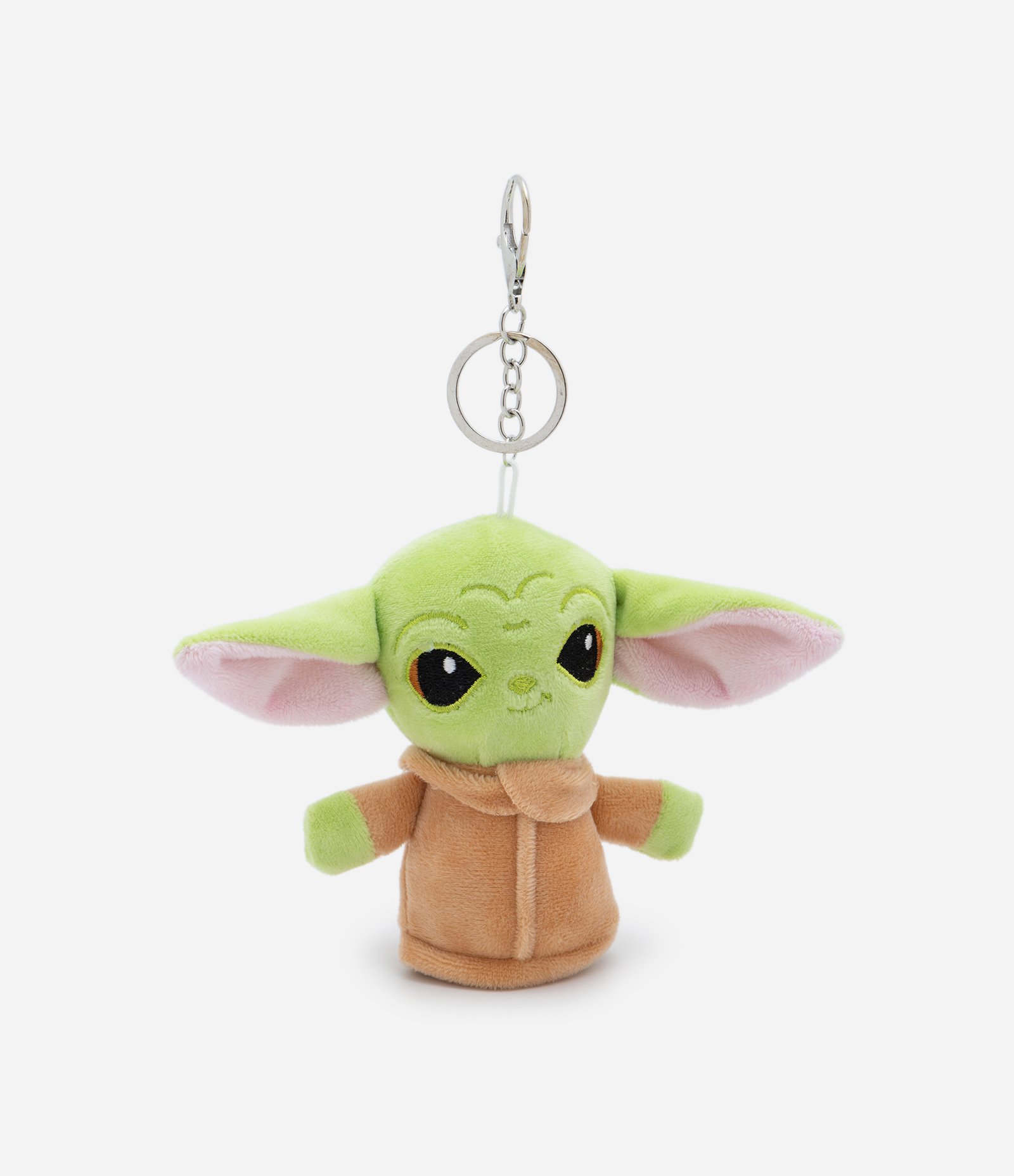 Chaveiro Infantil com Pelúcia do Baby Yoda - Tam U Verde 1