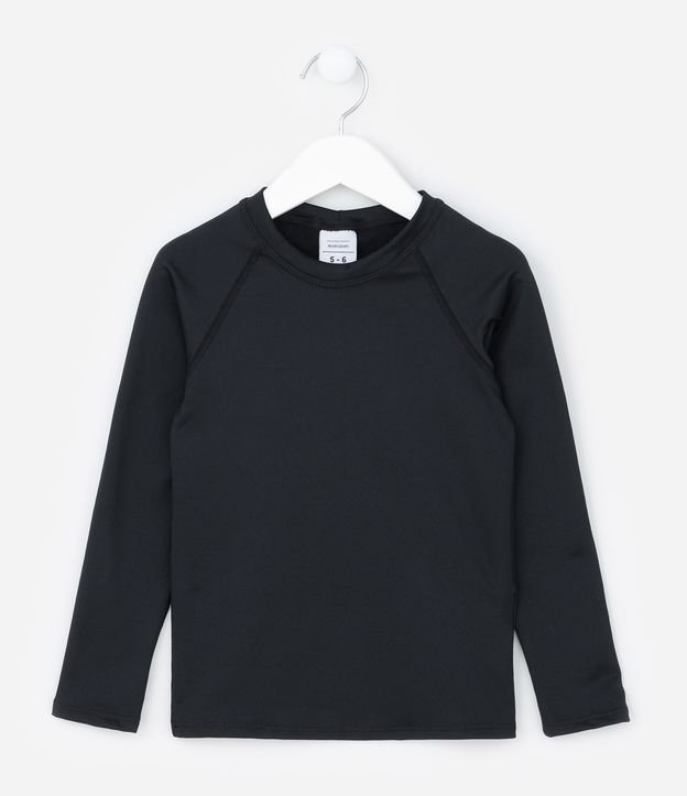 Camisa de Pijama Infantil em Malha Térmica - Tam 4 a 14  anos