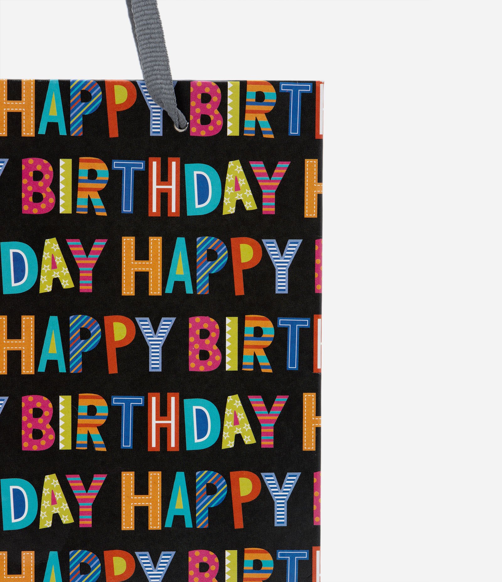 Sacchetti regalo con stampa con scritta Happy Birthday, con