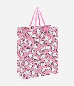Embalagem de Presente Média com Estampa da Hello Kitty