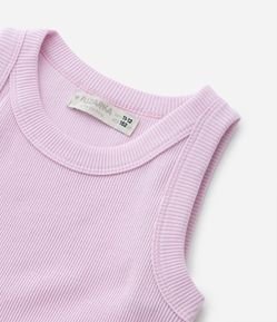 Regata Cropped Infantil em Ribana - Tam 5 a 14 Anos