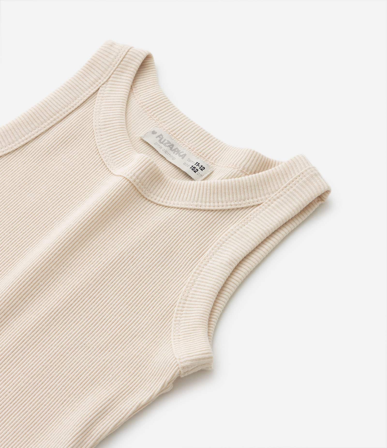 Regata Cropped Infantil em Ribana - Tam 5 a 14 Anos 4