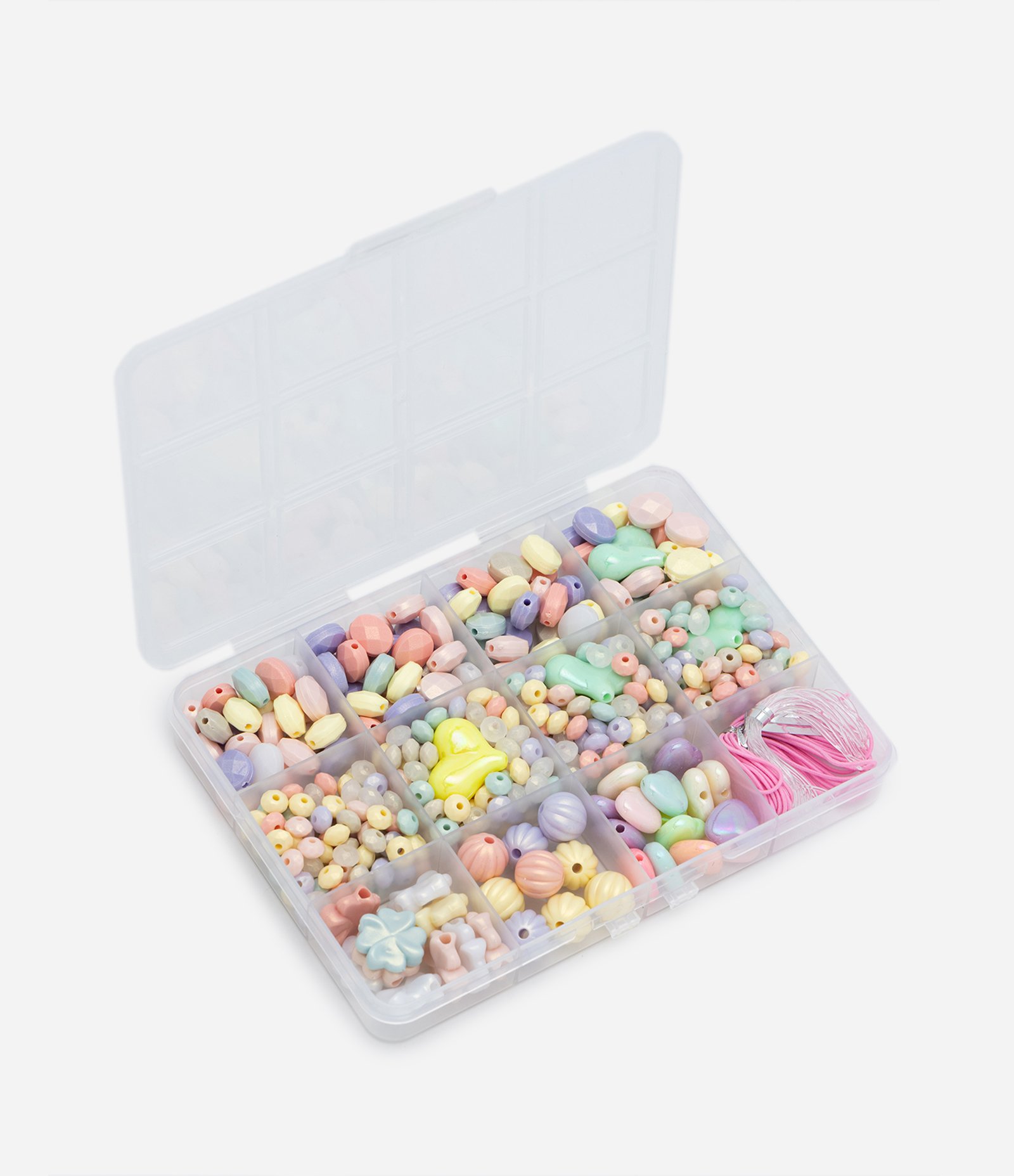 Kit para Montar a Própria Bijuteria com Miçangas Multicores 1