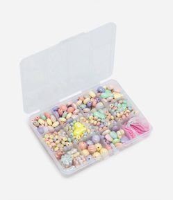 Kit para Montar a Própria Bijuteria com Miçangas