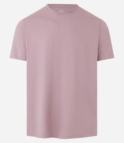Camiseta Comfort Básica em Algodão Peruano