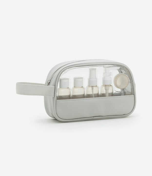 Kit Viagem com frascos e Necessaire