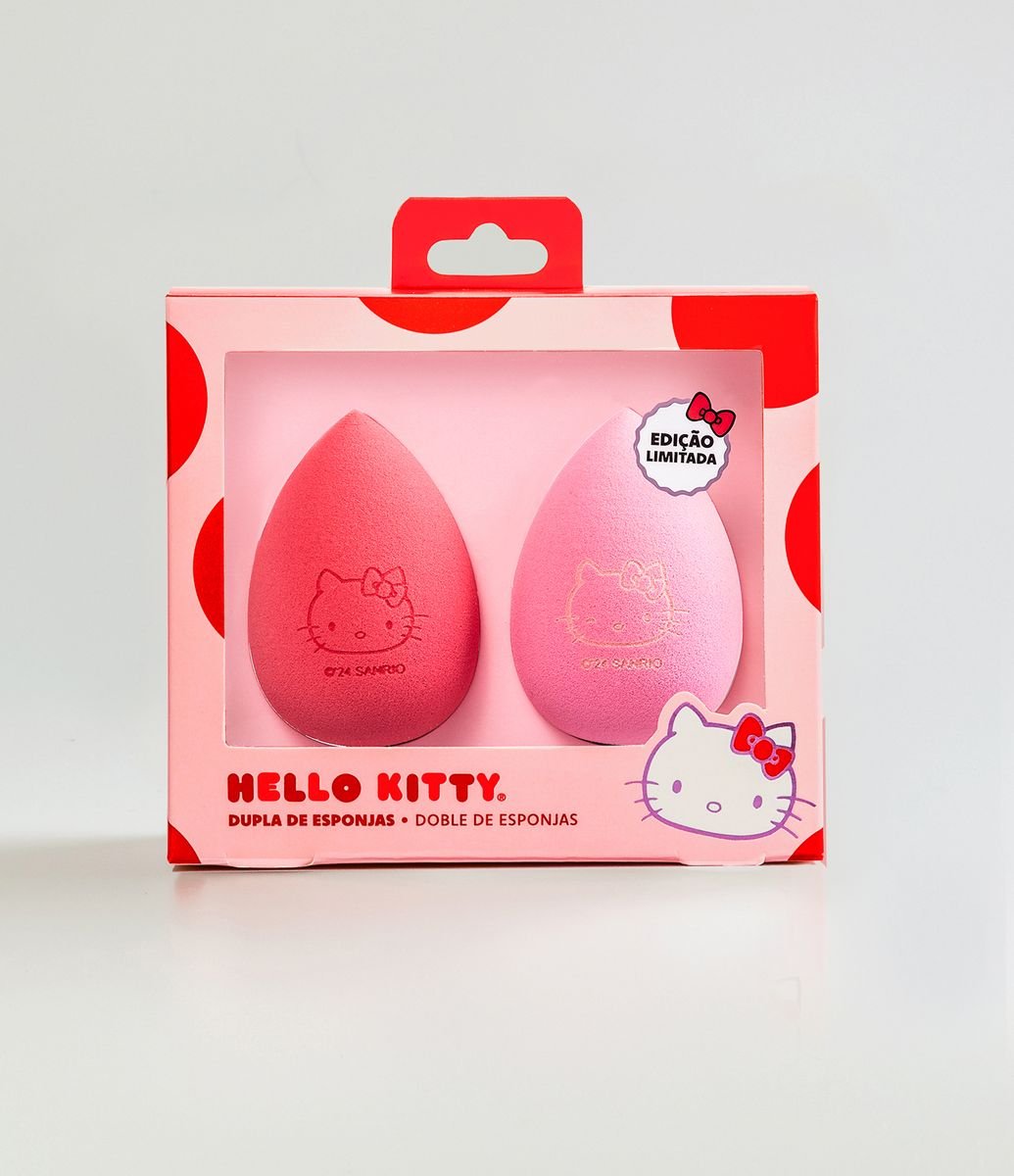 Conjunto 2 Esponjas de Maquiagem Hello Kitty