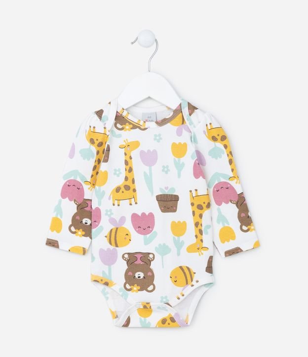 Cor: Branco Neve | Tamanho: 6-9M