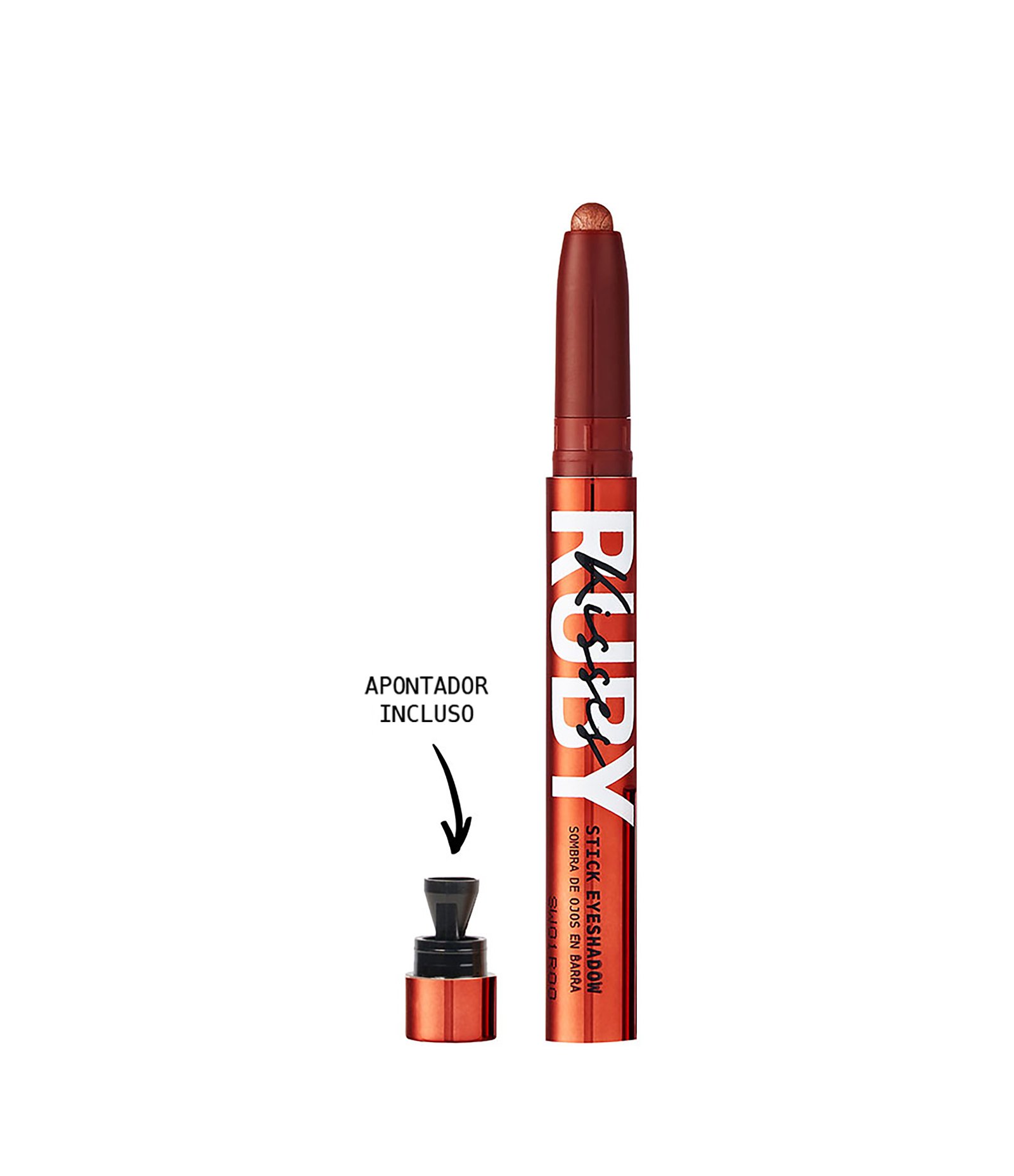 Ruby Kisses Stick Eyeshadow Cobre 3