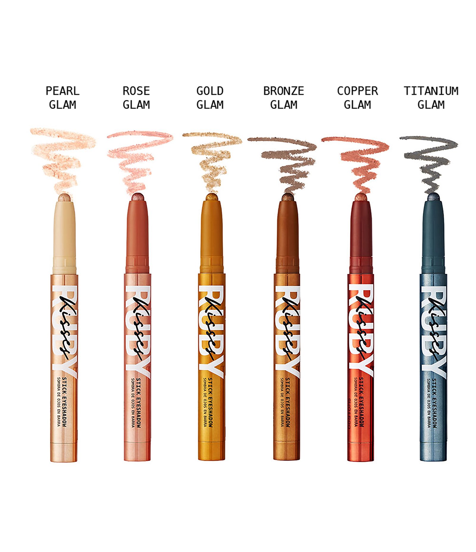 Ruby Kisses Stick Eyeshadow Cobre 6
