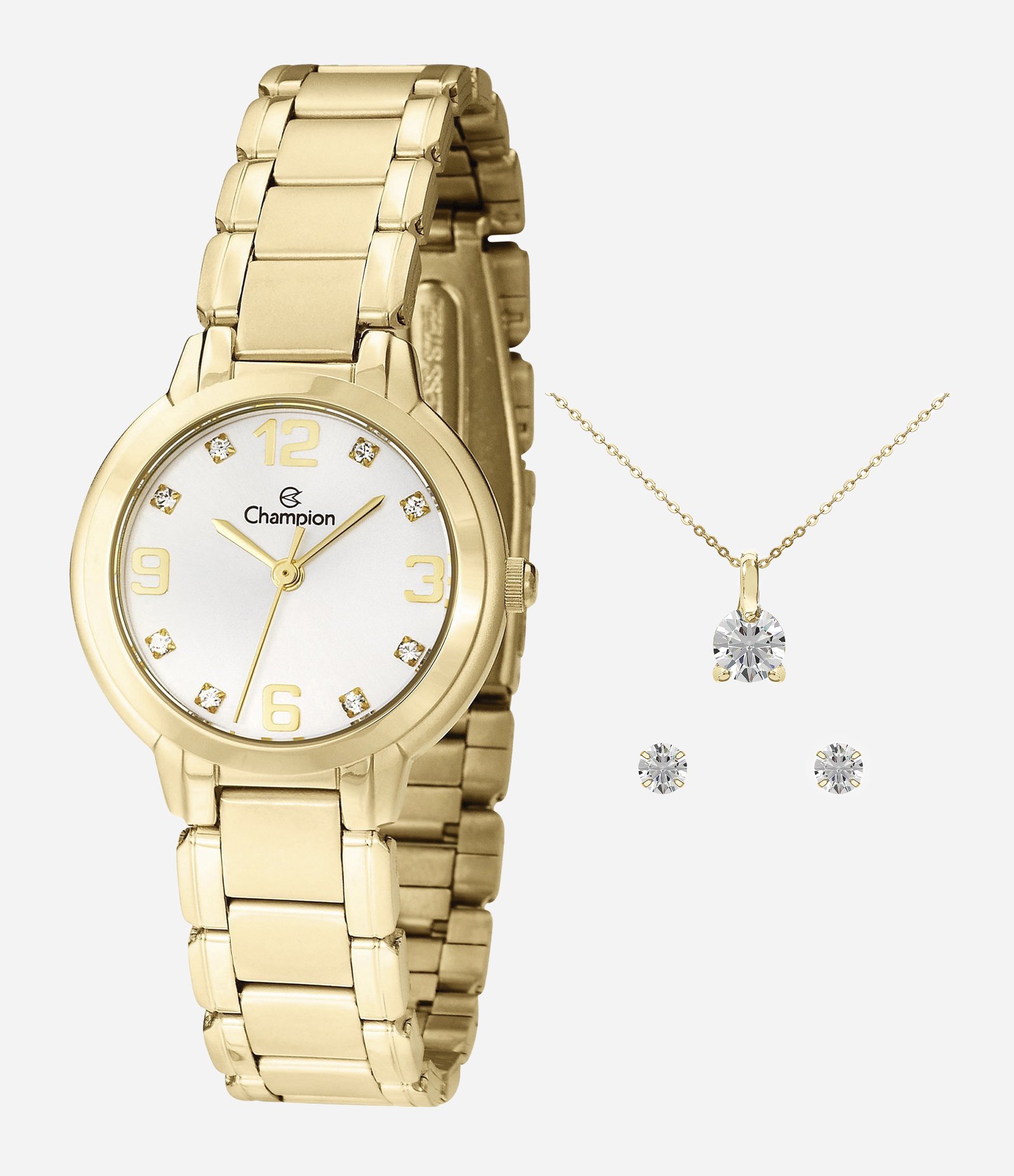 Kit Relógio Feminino Champion CN28419W Analógico  U 3