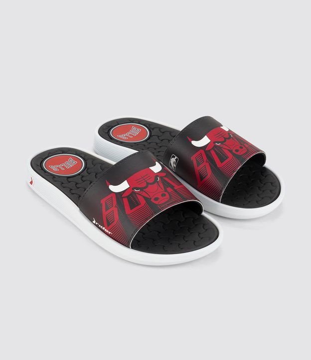 Chinelo Slide Pump Times NBA com Solado Emborrachado Rider