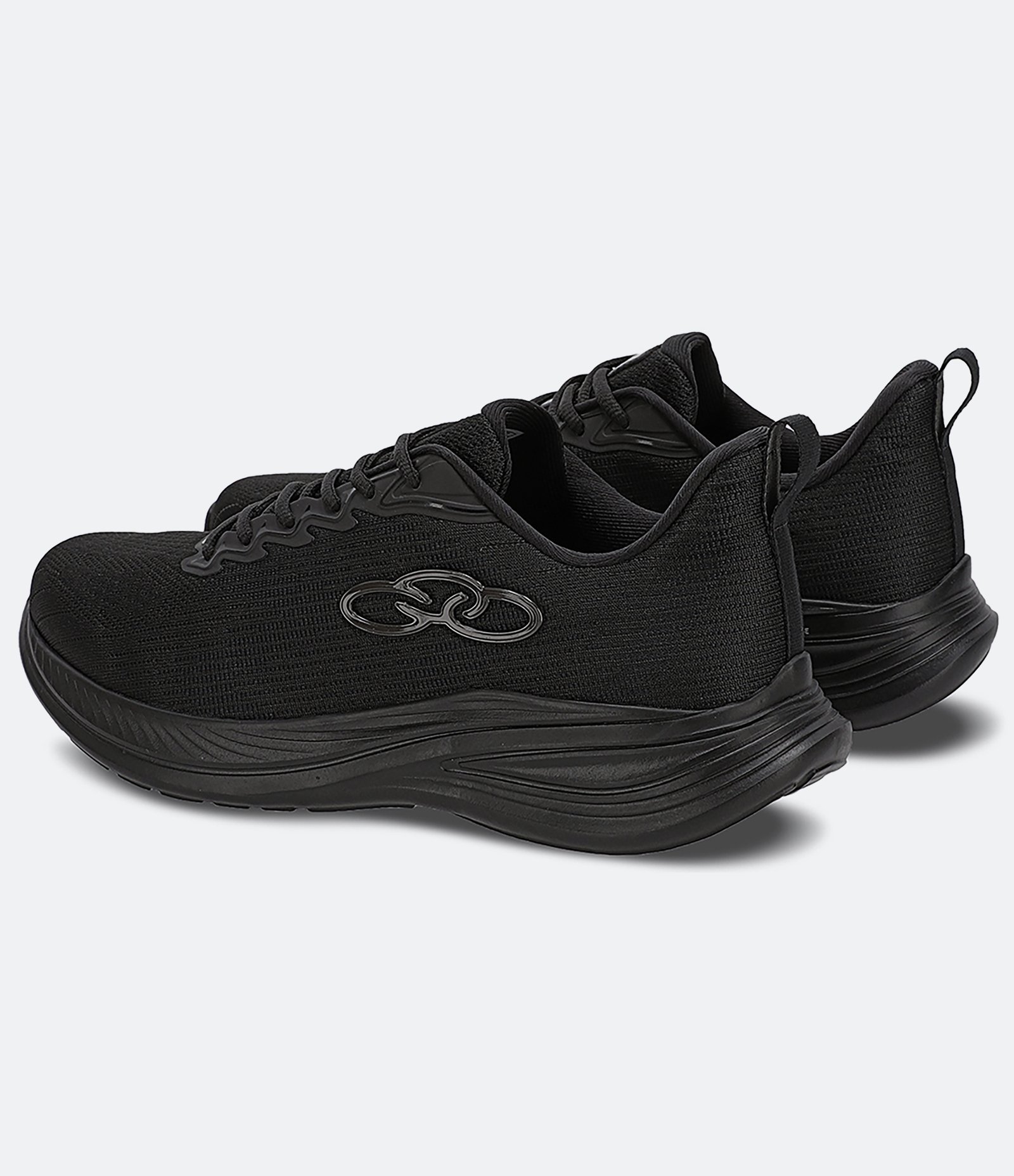 Tênis Esportivo em Pu com Textura Olympikus Preto 3