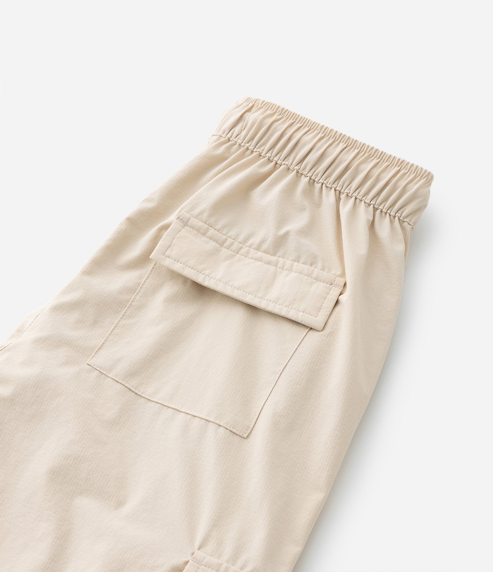 Calça Jogger Infantil com Bolso Cargo - Tam 5 a 14 Anos Bege 7