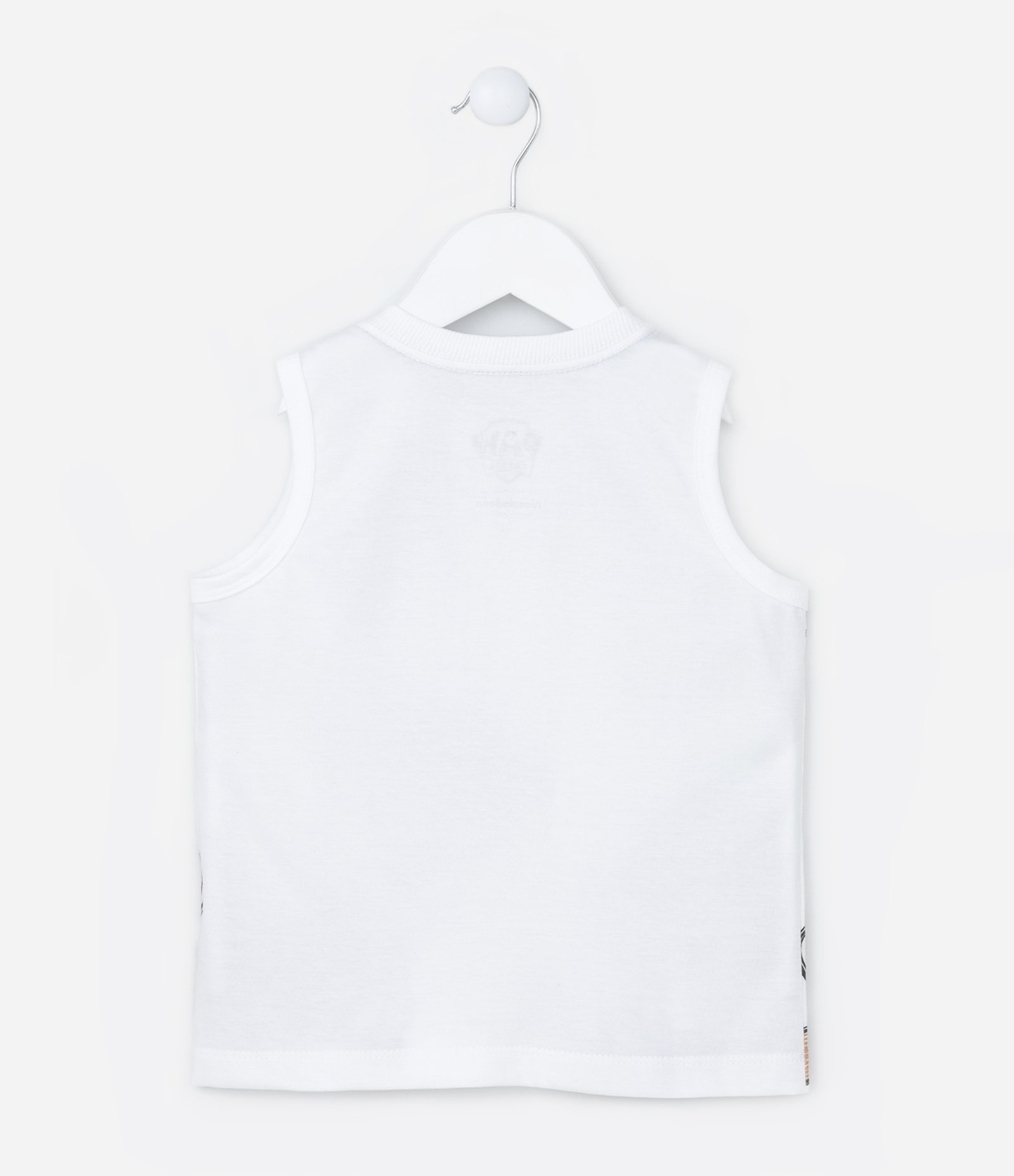 Regata Infantil com Estampa Chase Patrulha Canina - Tam 2 a 5 Anos Branco 2