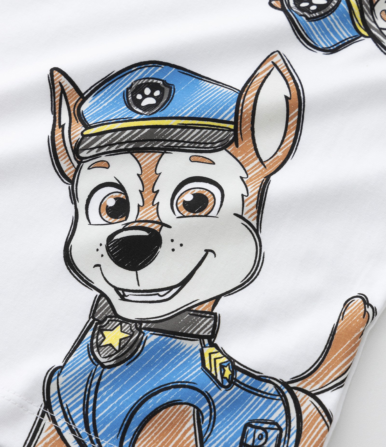 Regata Infantil com Estampa Chase Patrulha Canina - Tam 2 a 5 Anos Branco 3