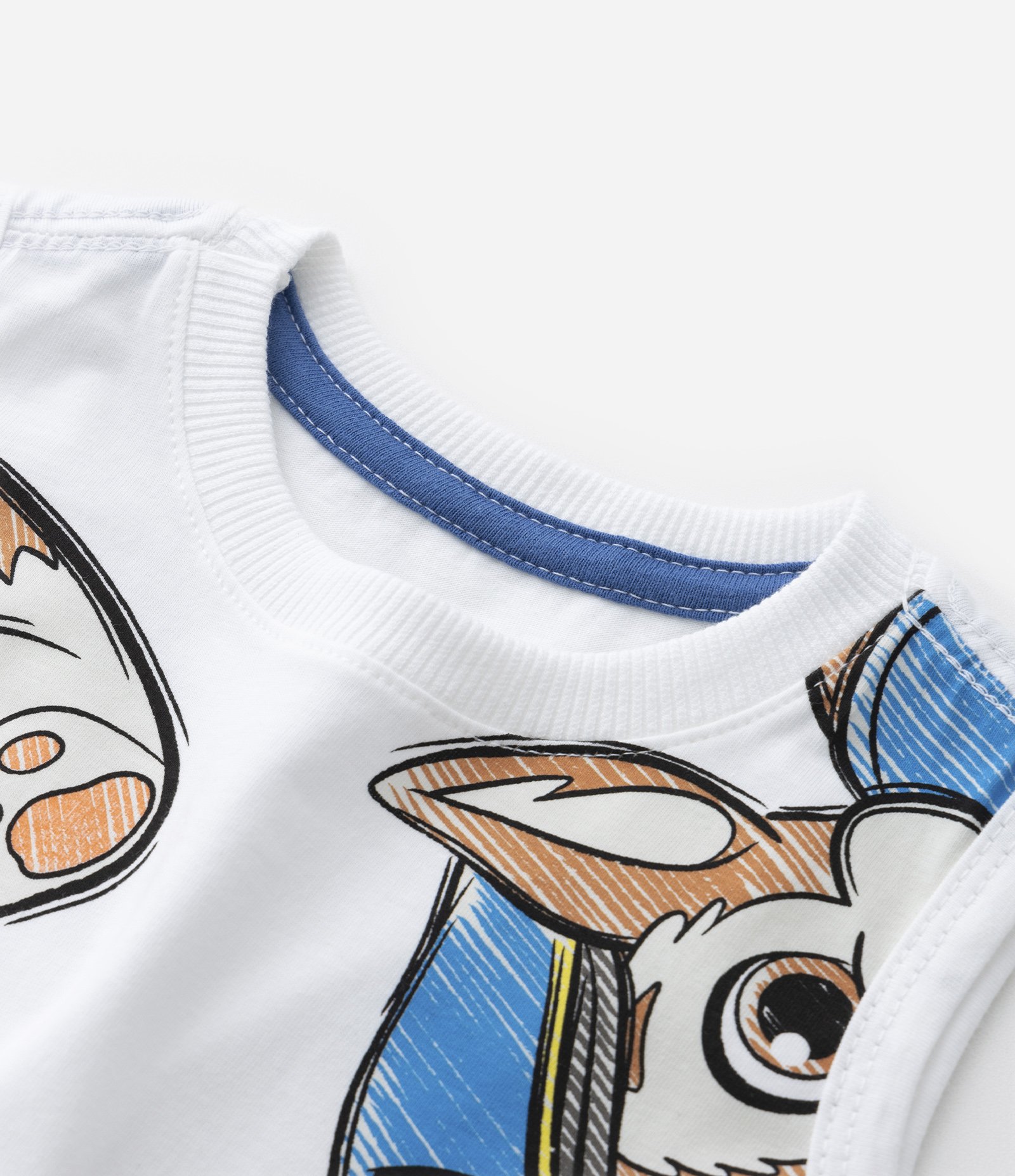 Regata Infantil com Estampa Chase Patrulha Canina - Tam 2 a 5 Anos Branco 4