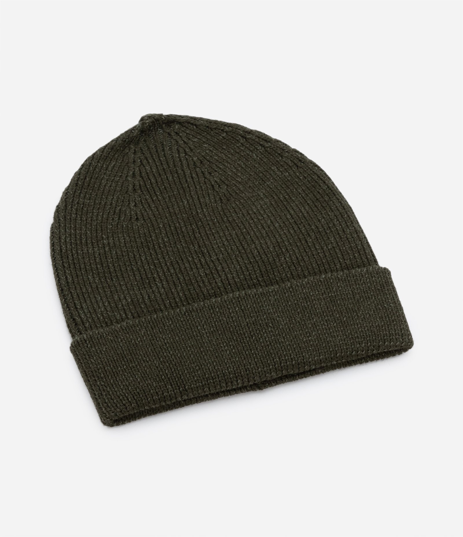 Gorro em Tricô com Efeito Lavado Preto 1
