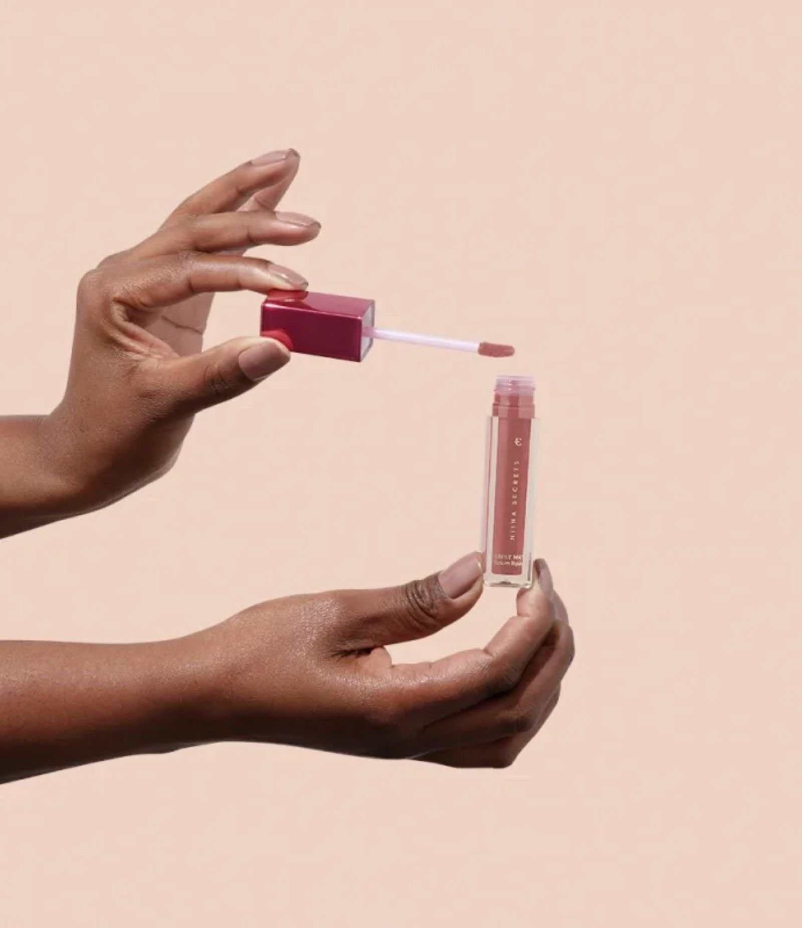 Batom Líquido Skinny Matte Pink Peonia V2 5ml Rose Gardenia 3