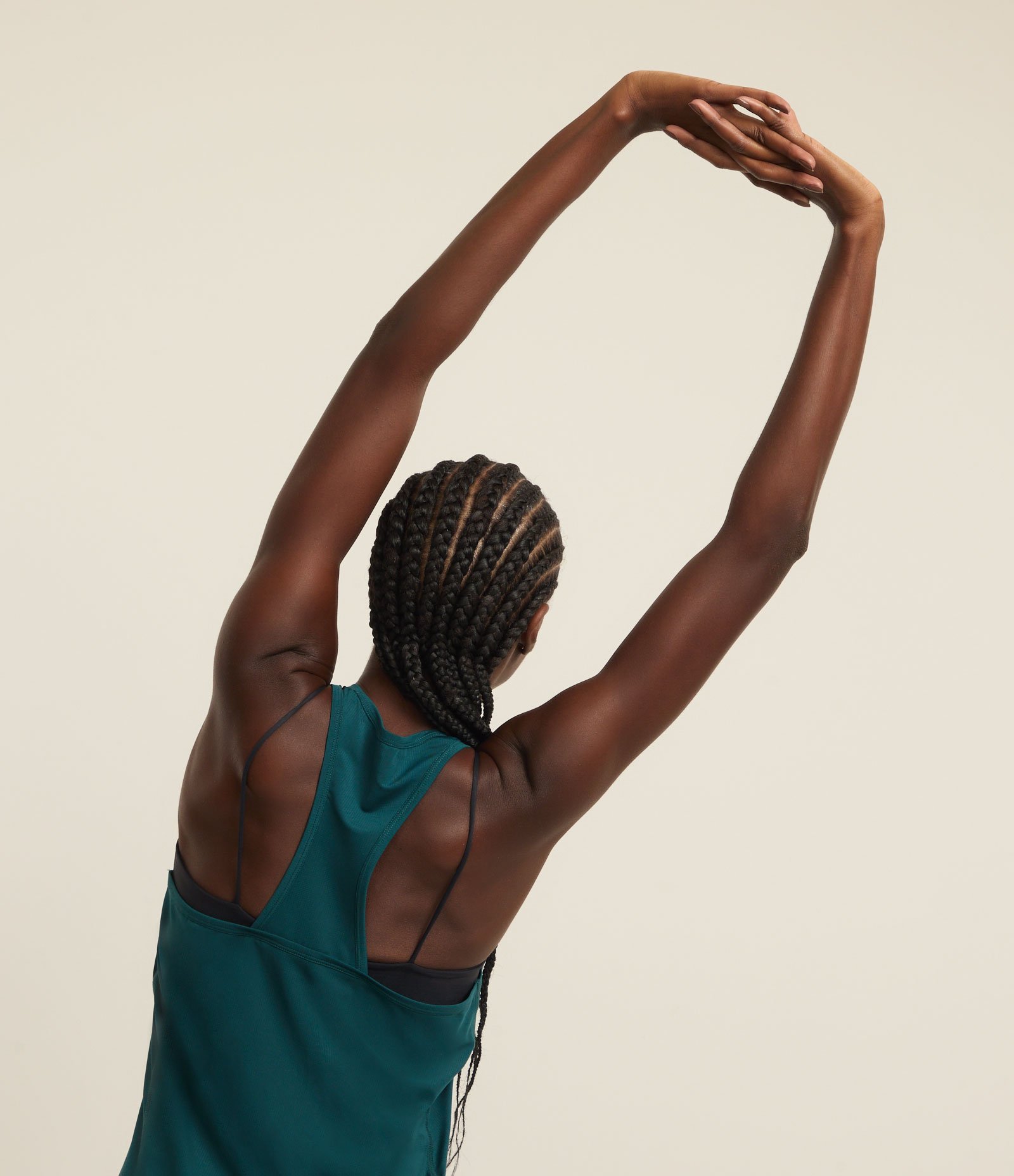 Regata Nadador Esportiva Alongada em Microfibra Azul Marinho 4