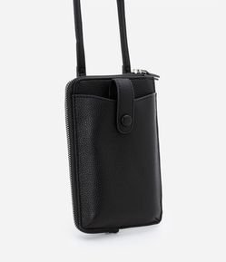 Bolsa Porta Celular com Divisórias e Bolsinho Frontal
