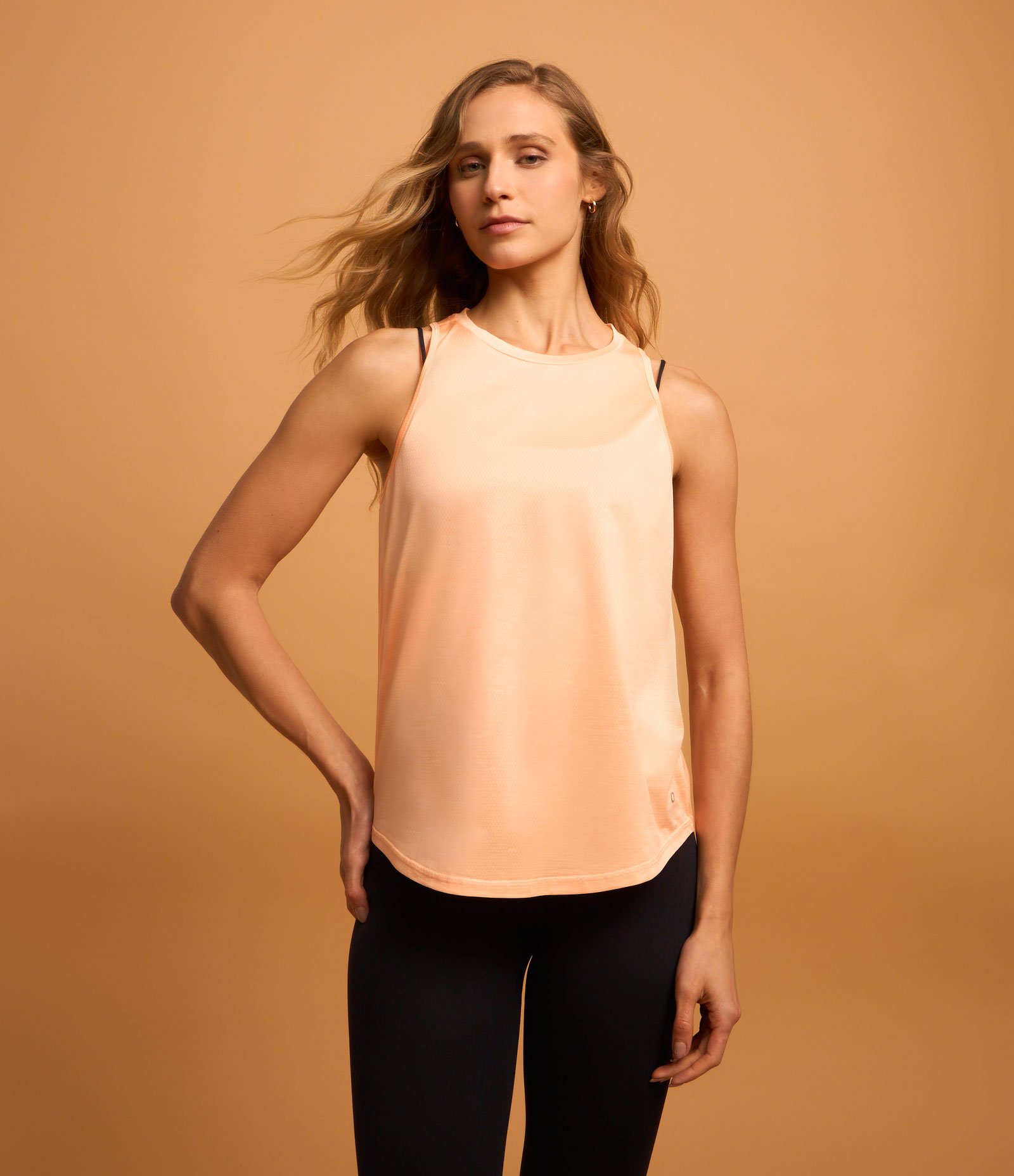 Regata Nadador Esportiva com Barra Arredondada Laranja 2