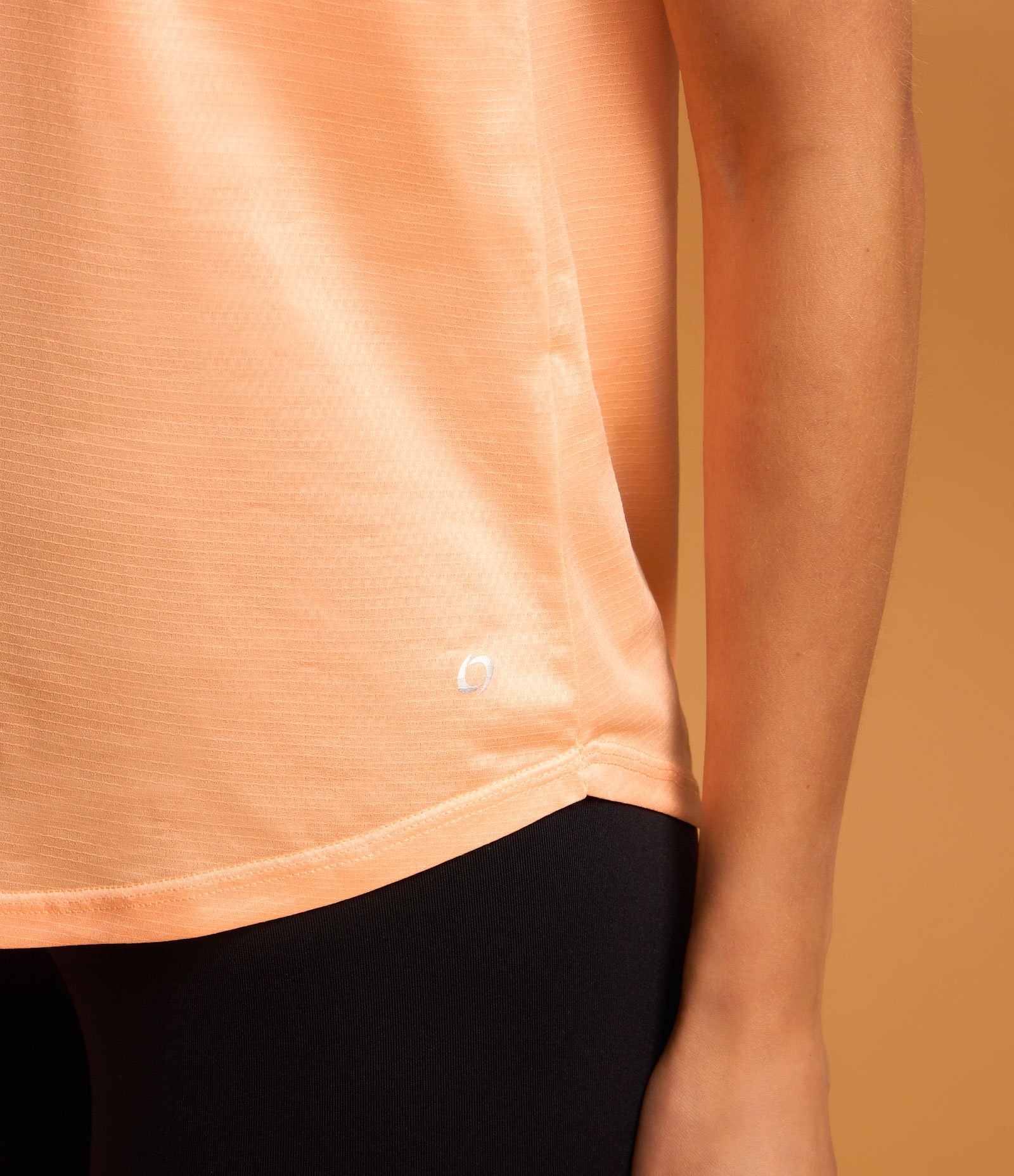 Regata Nadador Esportiva com Barra Arredondada Laranja 3