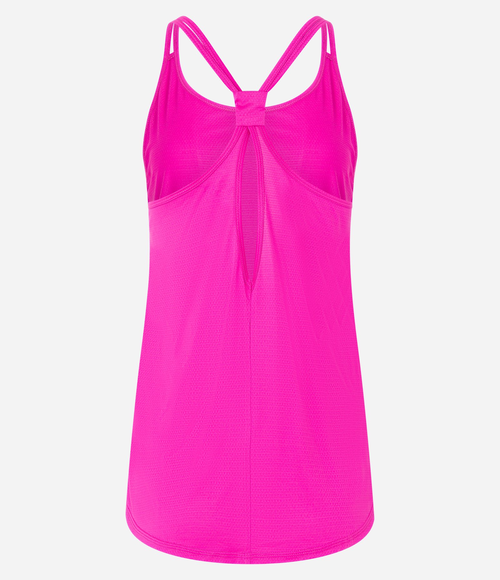 Blusa Regata Esportiva em Microfibra com Alças Duplas Rosa Pink 8