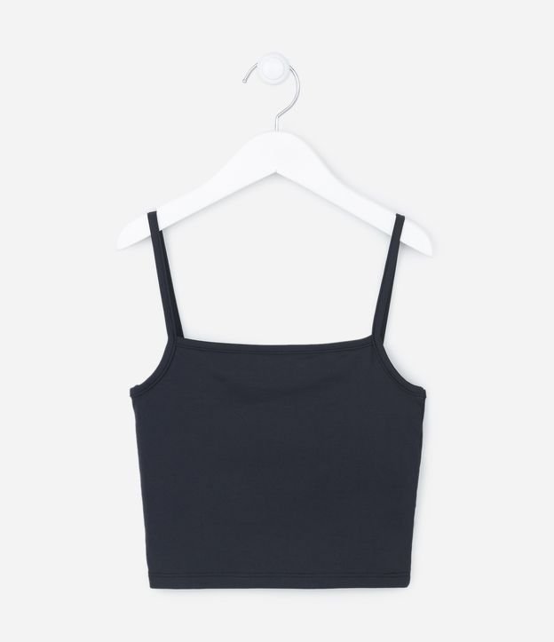 Blusa de Alcinha Infantil em Poliamida - Tam 5 a 14 anos