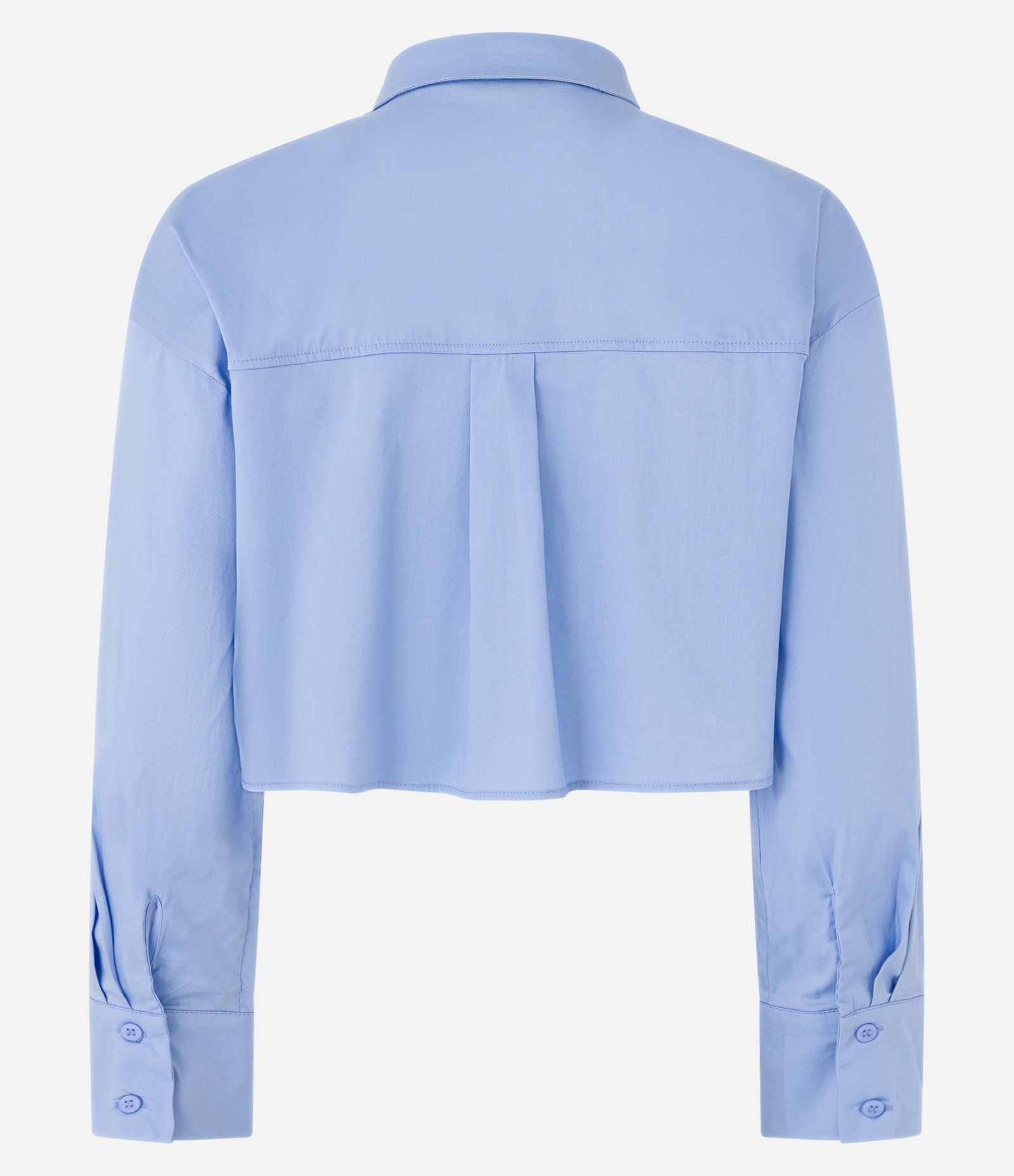 Camisa Cropped em Tricoline com Laços na Barra 7
