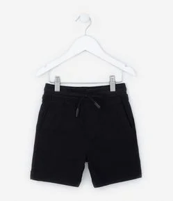 Bermuda Infantil em Sarja com Amarração - Tam 5 a 14 Anos