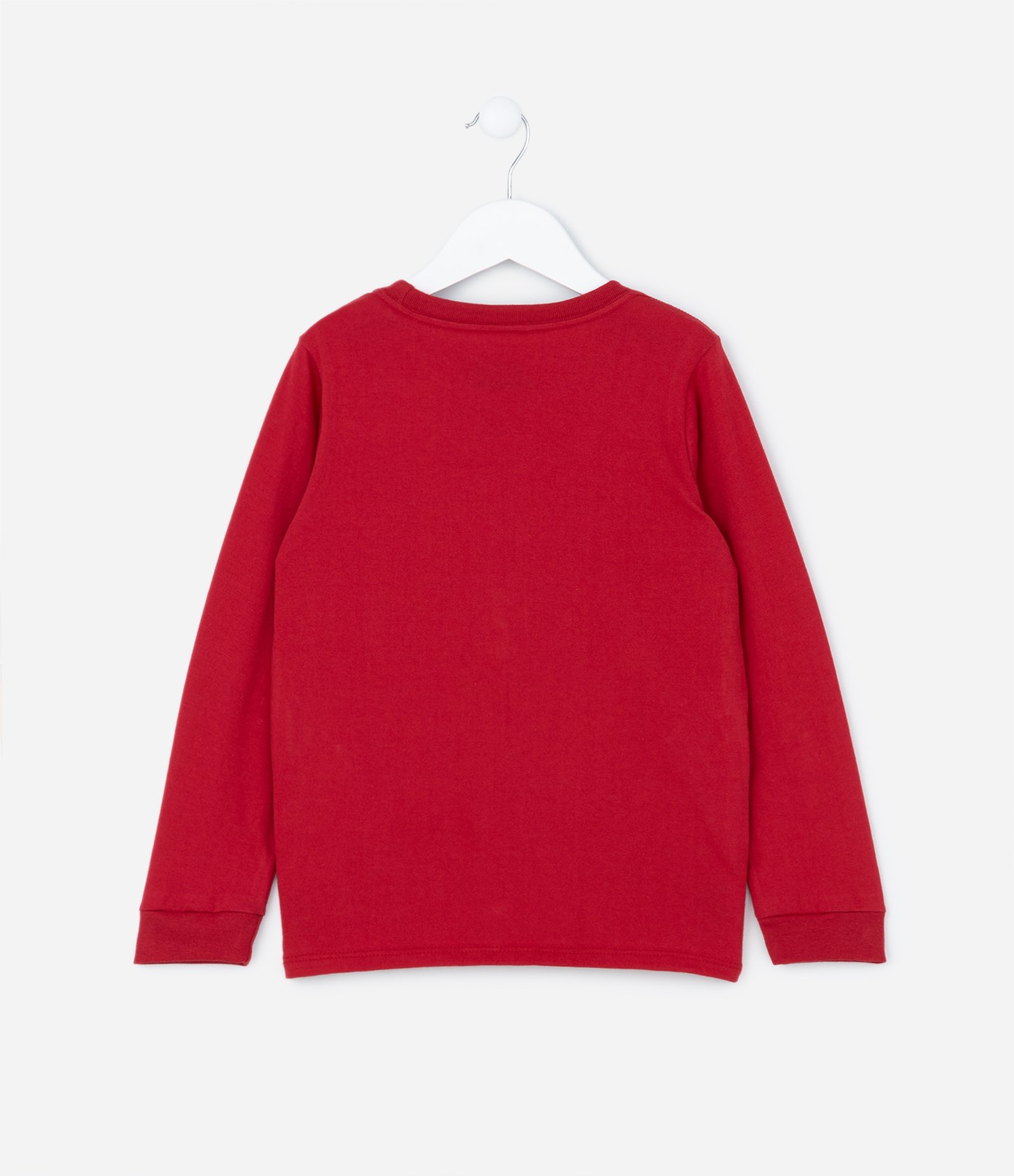 Camiseta Infantil em Algodão Estampa Super Mario - Tam 3 a 10 anos Vermelho 2