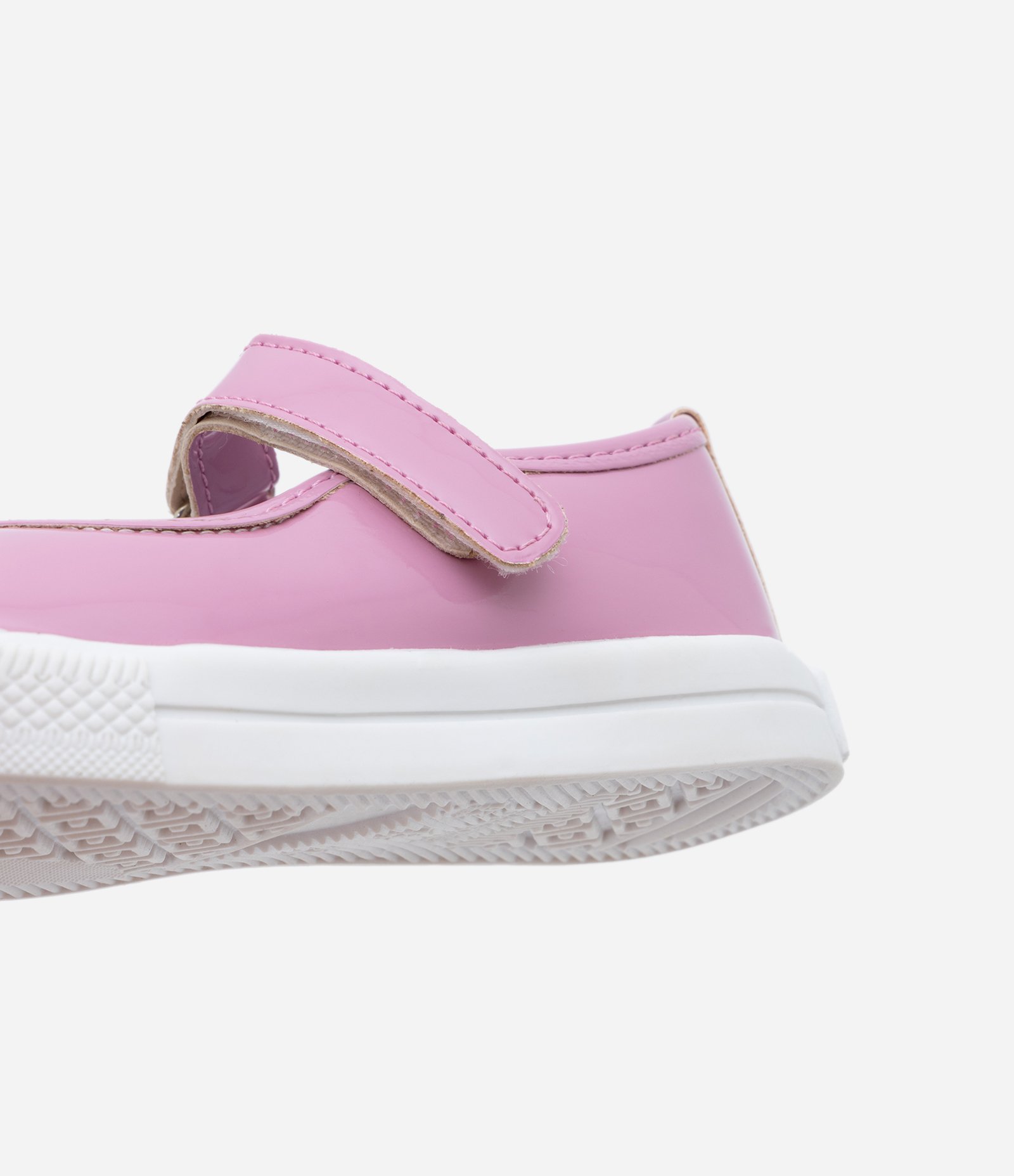 Sapato Boneca Infantil em PU com Velcro - Tam 20 ao 27 Rosa 4