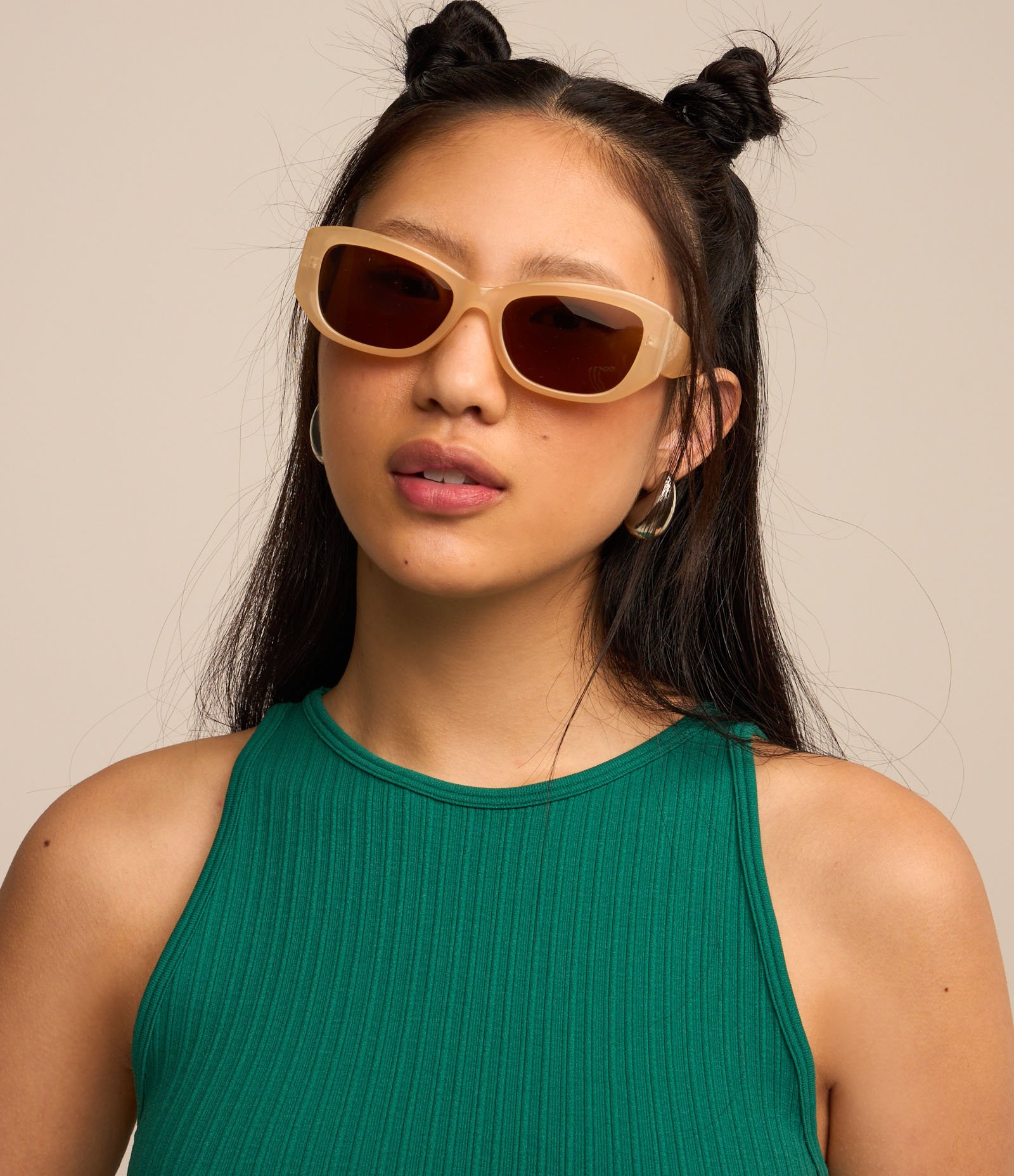 Blusa Seamless com Textura e Barra Larga Verde 3