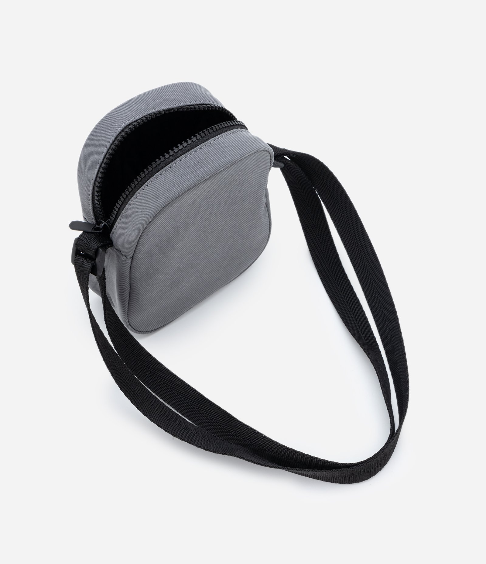 Bolsa Infantil Pequena com Bolsinho Cinza 4