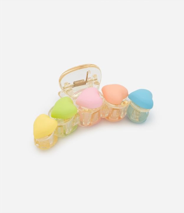 Piranha de Cabelo Infantil com Corações Emborrachados