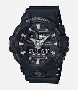 Relogio Casio G-Shock Masculino Anadigi GA-700-1BDR
