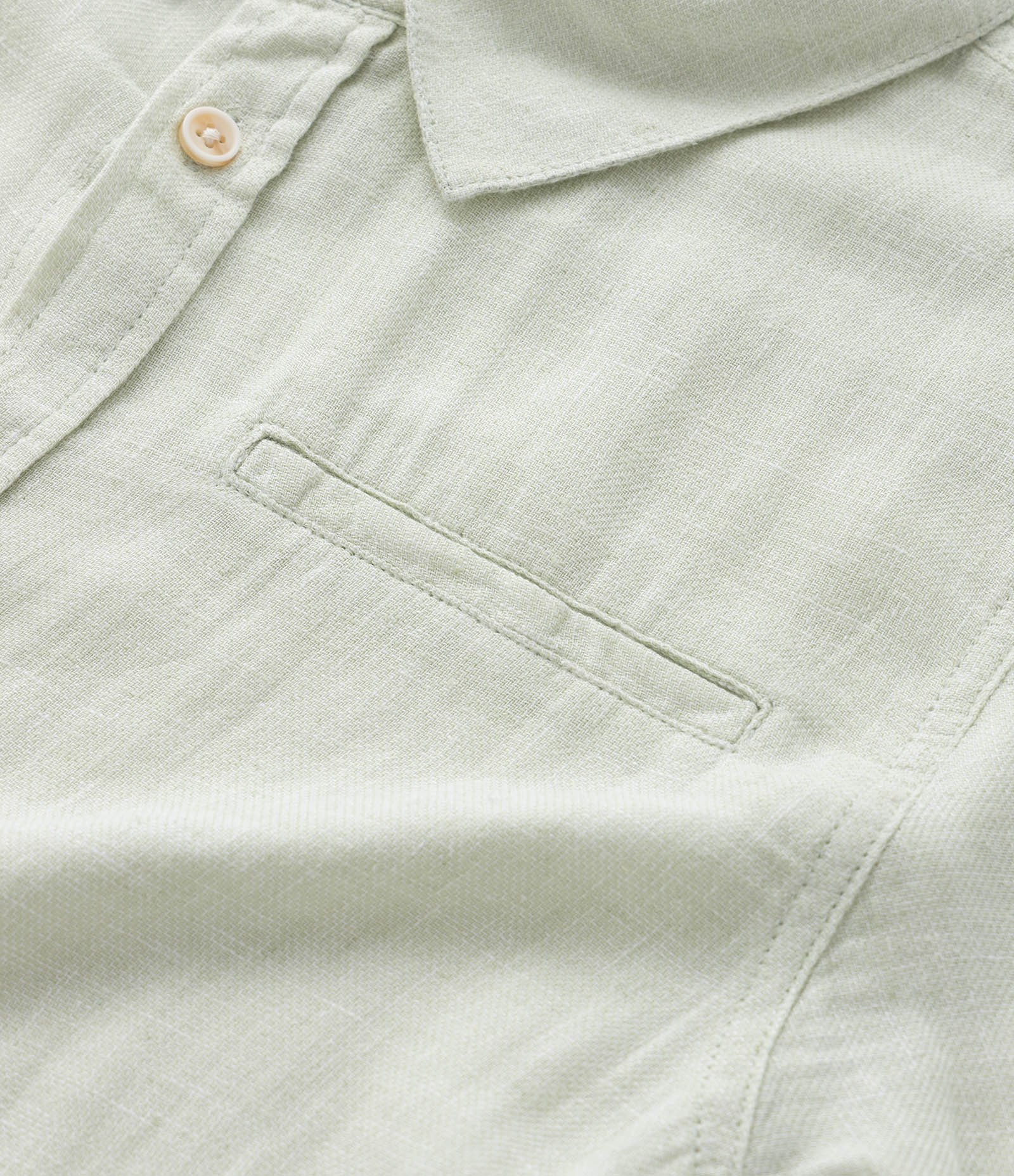 Camisa Infantil em Viscolinho com Bolsinho - Tam 5 a 14 Anos Verde 4