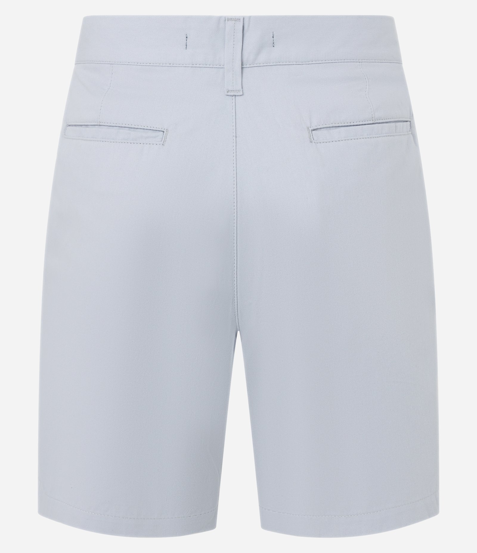 Bermuda Básica em Sarja com Passantes e Bolsos Cinza 6