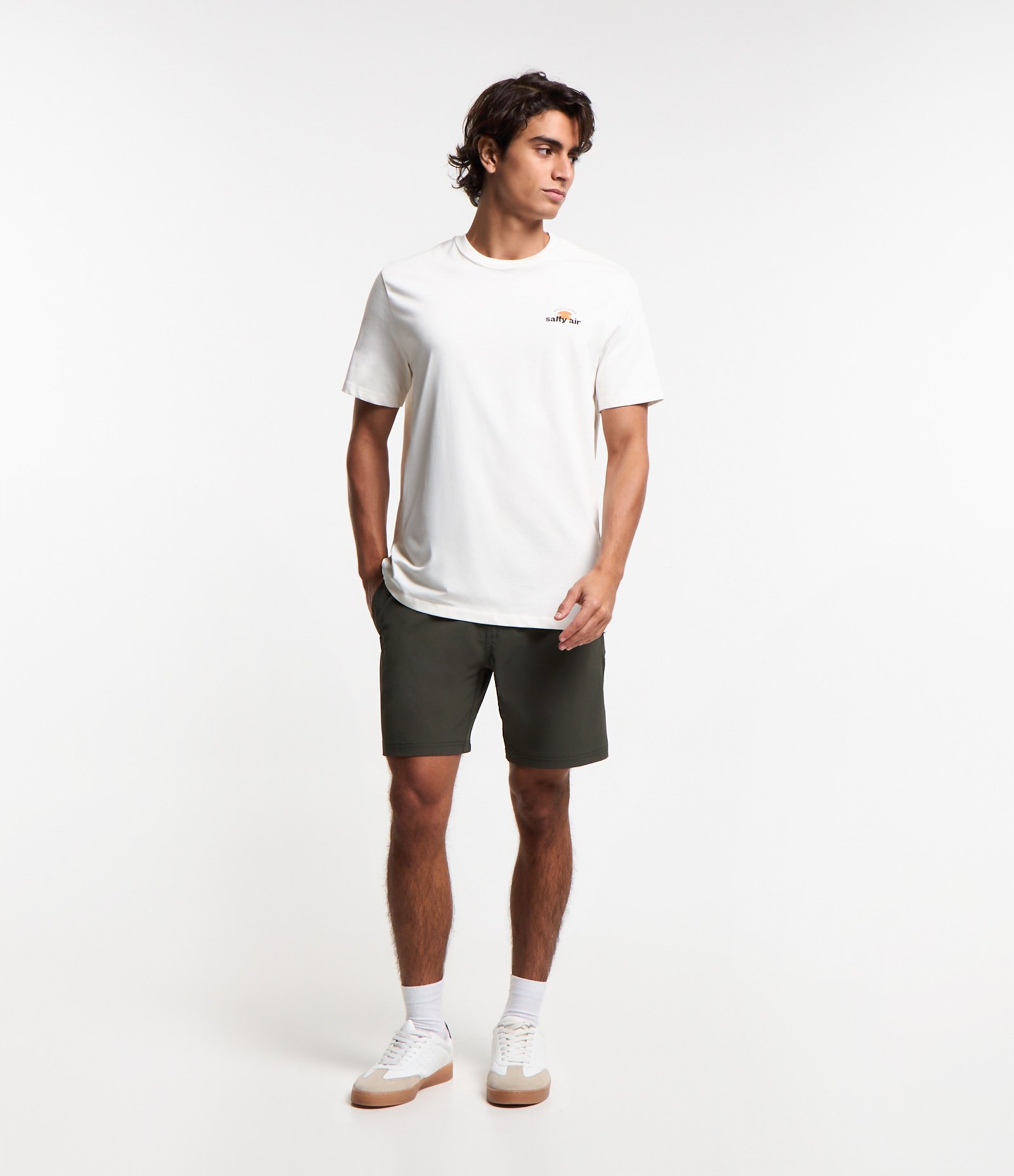 Camiseta Comfort em Algodão Estampa Salty Air Off White 2