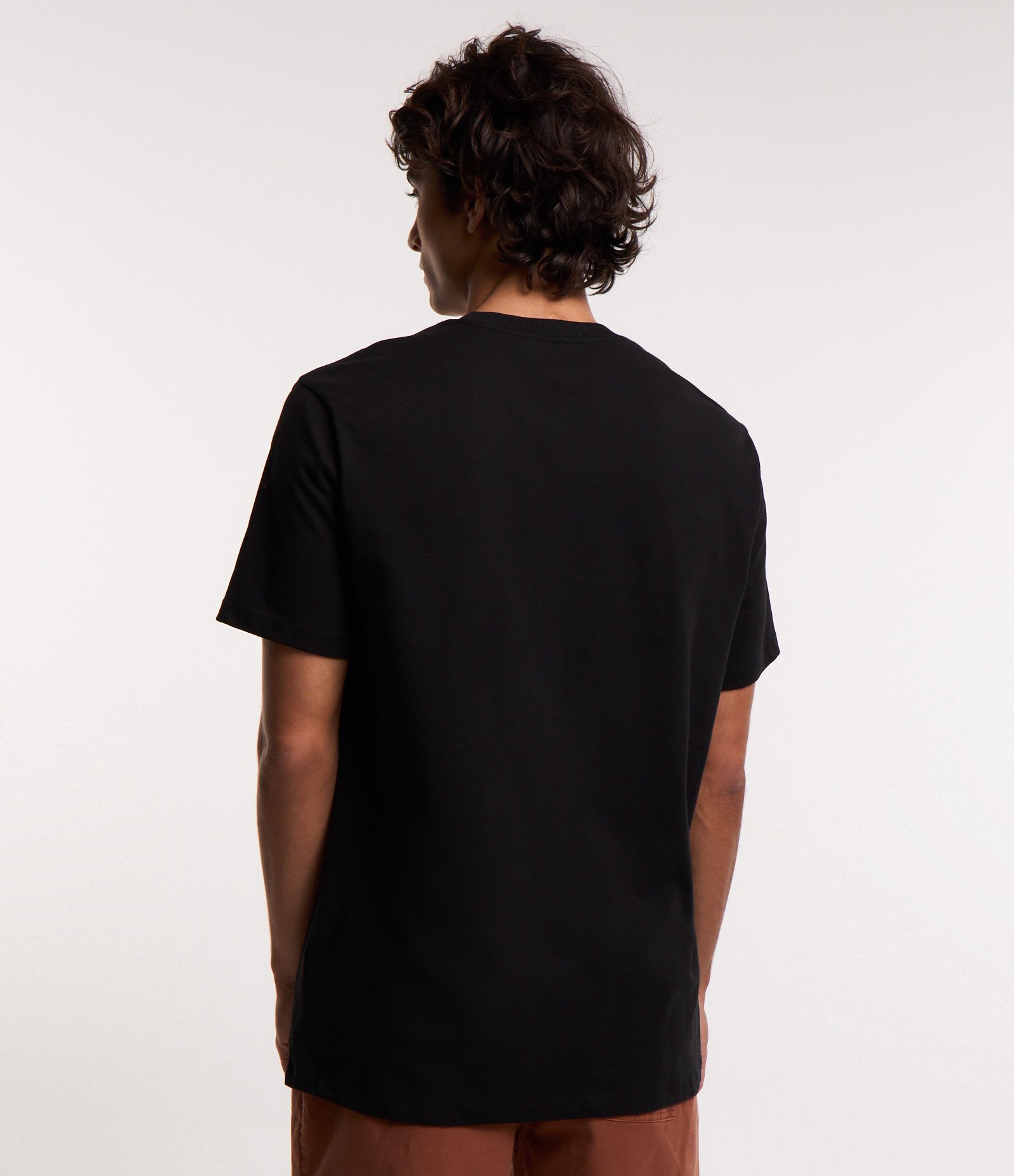 Camiseta Comfort em Algodão Estampa Live Free & Think Free Preto 3
